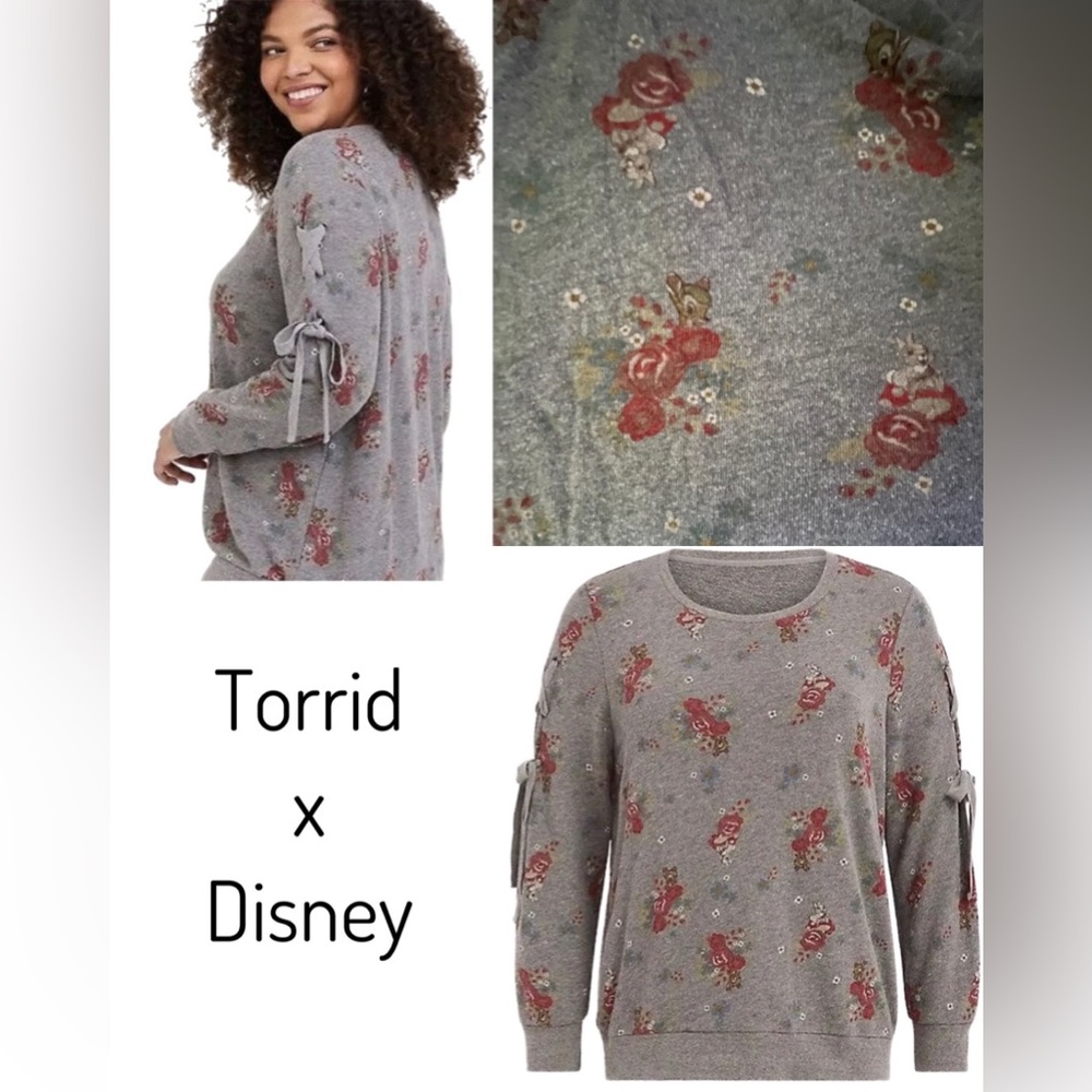 Torrid Disney Bambi Sweater Size 0
